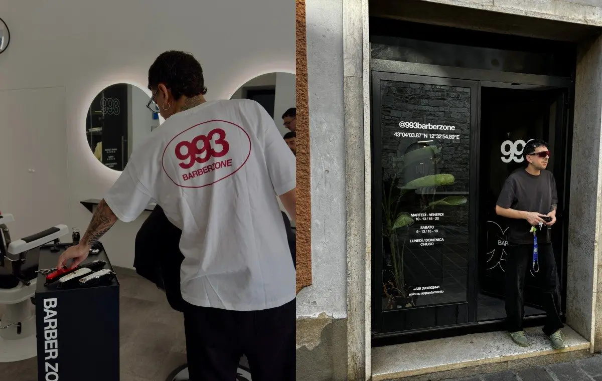 993BARBERZONE brand application